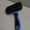 Swihauk Self Cleaning Slicker Brush - Skin Friendly Deshedding Grooming Tool for Dogs & Cats, Suitable for Shedding & Haired Pets, with Pet Supplies Accessories, Blue
