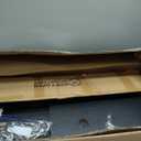 Podium Stand with Metal Wheels Wooden Lectern Podium Stand Portable Pulpit Standing with Storage Mobile Reception Podiums for Church Office School Conference Restaurant Meeting, Wood+Black