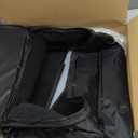 WALMANN Golf Trunk Organizer  Large 2-Layer Storage Bag with Ventilated Shoe Compartments for 2 Pairs, Waterproof Foldable Golf Gear Organizer (Black)