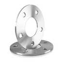 2pcs 8mm Hubcentric Wheel Spacers 5x114.3 (67.1mm CB) Compatible with Hyundai Genesis Tiburon Veloster Optima Soul Mazda 3 5 CX-7 Miata MX-6 RX-7 RX-8 Protege Compass Patriot Evo8 9 10 Eclipse, Silver