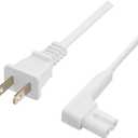 16-Foot Power Cord Compatible with Sonos One, Sonos One SL, Sonos Play-1 Speakers - Power Plug Cable (Extra Long, White)