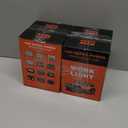 Retisee 4 Pcs 5x7 LED Headlight Rectangle LED Headlights H6054 Headlamp Sealed Beam Headlamp for Trucks Van Express Car(Black)