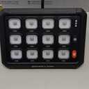 MICTUNING P1Y+ 12 Gang Switch Panel with APP Remote Control, Long Range 230FT Up to 5-Panels Simultaneously, Adjustable Strobe Pulse Momentary for Truck RV Offroad