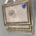4 x 5x7 Picture Frame with Real Glass, 4 set Ornate Vintage Picture Frames for Wall or Tabletop Display, Gold 5 x 7 Frame for Wall home best gift
