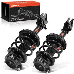 A-Premium Front Pair (2) Complete Suspension Strut & Coil Spring Assembly Compatible with Subaru Impreza 2004 2005 2006 2007