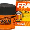 FRAM Extra Guard PH12060 10K Mile Change Automotive Replacement Interval Spin-On Engine Oil Filter for Select Vehicle Model Years, Vehicle Engine Protection Oil Filter for Everyday Drivers