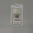 for iPhone 17 Case,Bling Moving Liquid Floating Sparkle Colorful Glitter Waterfall TPU Protective Case with Rotation Ring Kickstand [6.3 inch 2025], Silver