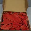 JOYIN 3 PCS Christmas Red Velvet Bows 14" x 12", Large Xmas Golden Edged Red Velvet Bow Tree Decor for Christmas Home Wreath Decoration