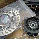 2.50-14 60/100-14 Front 3.00-12 80/100-12 Rear Rim Wheel Tires With 12-15mm Bearing for 50cc 90cc 110cc 125cc SSR125 TTR110 PW80 CRF70 KLX110 Apollo TaoTao DB14 Coolster Pit Bike Motorcycle