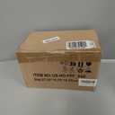 Hollyone Real Touch Peonies Artificial Flowers Arrangements in Vase White Fake Peonies with Glass Vase Silk David Austin Roses Faux Flowers with Clear Faux Water Bouquet Table Centerpiece Home Decor