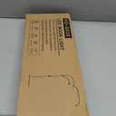 HITTI Large Estheticians Light, Flexible Gooseneck Lash for Eyelash Tech, LED Half Moon Light with Phone Holder, Stepless Dimming and 7 Color Modes Floor Lamp for Tattoo Artists Nail Craft- Pink