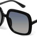 miyya Oversized Polarized Sunglasses Women, Trendy Retro Sun Glasses for Women 2024, Oversized Shades