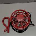 K&H Pet Products Stock Tank & Pond Heater, Ultimate Stock Tank Deicer w/ Cord Clip, Water Trough Heater for Horses, Cattle and Livestock, Full Cage, Floating, Submersible, Safety Listed - Red 750W