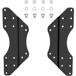 Pholiten VESA Conversion Plate VESA Adjustable Adapter for Monitor Arm TV Wall Mount VESA Extension Panel Convertible Dimensions 100x150/150x100/100x200/200x100/150x150/150x200/200x150/200x150/200x200 (BLACK)