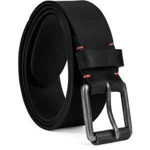Timberland PRO Men's Workwear Work Belt Leather Belt, Size 40 (Black/Roller Buckley)