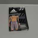 adidas mens Sport Performance Mesh Long Boxer Brief Underwear (3-pack) (Black/Onix Grey/Black) 
X-Large