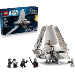 LEGO Star Wars: The Mandalorian Imperial Lambda-Class Shuttle - Collectible Building Set for Boys & Girls, Ages 14+ - with 5 Minifigures - Gift Idea for Teens - 75459