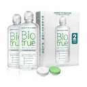 Biotrue Hydration Plus Contact Lens Solution, Multi-Purpose Solution for Soft Contact Lenses, Lens Case Included, 10 FL OZ (Pack of 2)