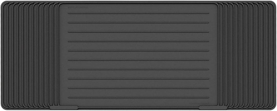 WeatherTech ClosetMat, 55 by 22 Inches Mat- Protection for Closet Floors, Trimmable - Black