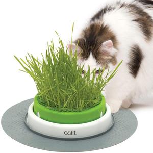 Catit Senses 2.0 Cat Grass Planter - Interactive Cat-Proof Cat Grass Planter and Cat Toy