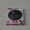 GPX PC332B Portable CD Player with Anti-Skip Protection, FM Radio and Stereo Earbuds - Black