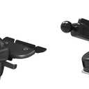 iOttie Easy One Touch 5 CD Slot Mount with extra Dashboard Mounting Base - Universal Car Mount Phone Holder for iPhone, Google, Samsung, Moto, Huawei, Nokia, LG, and all other Smartphones