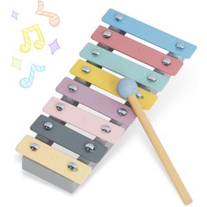 Kids Xylophone Musical Toy with Child Safe Mallets - Educational Instrument for Toddlers