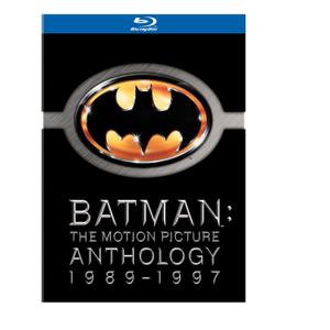 Batman: The Motion Picture Anthology, 1989-1997 (Batman / Batman Returns / Batman Forever / Batman & Robin) [Blu-ray]