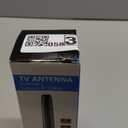 Digital TV Antenna for Smart Tv Indoor TV Antenna for Tv Without Cable with Strong Magnetic Base, 360 Reception HD Antenna for TV Indoor 4k -10FT Long CablesWhite