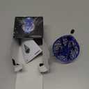 Hand Controlled Flying Orb Ball for Kids, Indoor & Outdoor Hover Toy, Toss & Catch Flying Ball with Protective Cage, Rechargeable Family Play Toy (Blue (Usb Charge))