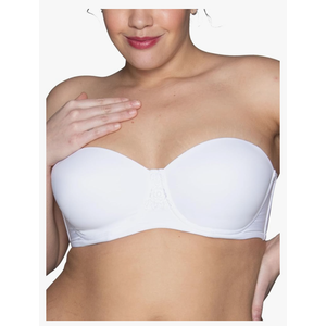Vanity Fair Women's Beauty Back Smoothing Strapless Bra, 4-Way Stretch Fabric, Lightly Lined Cups Up to H 38C