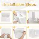 21 Birthday Decorations for Her - 66pcs Balloons Birthday Banner Decorations Kit for Women with Number 21 Foil Balloon, White Gold Balloons & Butterfly Decals