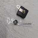 Hicarer 28 mm Long Shaft Quartz Clock Movement Clock Parts Repair Kit (Silver)