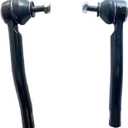Front Outer and Inner Tie Rod End FITS for Nissan NV200 2013-2021/ Sentra 2013-2019 (2017-2019: 1.8L) / LEAF 2018-2025, Front Inner Outer Tie Rods ES800965 ES800966-4pc Set