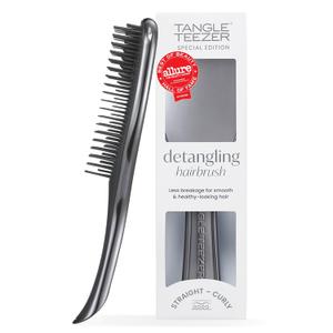 Tangle Teezer Chrome Ultimate Detangler Brush for Wet & Dry Hair, Eliminates Knots & Reduces Breakage for Straight to Curly Hair Types, Gunmetal Silver
