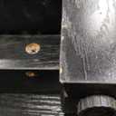 LITTLE TREE 63-Inch Home Bar Table, 2-Tier Storage Shelf Mini Bar Unit, Kitchen Pub Table, Small Indoor Bar Counter, Black