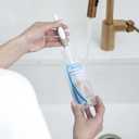 Dr. Brown's Baby Bottle Cleaning Brush with Sponge, Scrubber and Nipple Cleaner, Grey 1 Pack