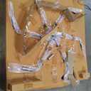 Kichler Madden 6-Light Chandelier, Soft Modern Light in Brushed Nickel, Sloped Ceiling Compatible, for Entryway, Breakfast Nook or Laundry Room (18.25" x 38"), 52719NI