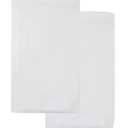 American Baby Company 2 Pack 100% Natural Cotton Fitted Cradle/Bassinet Sheets 36" x 18" - Soft, Breathable & Hypoallergenic Bed Sheets, White, Neutral for Boys & Girls
