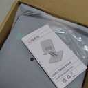 LISEN for iPad Stand Holder Adjustable Tablet Stand for Desk, 2026 for iPad Accessories Rotating Display Stand PC Office Accessories for Desk Women Gifts Kindle Table Mount/PS/Switch iPhone 12.9"-4.7" (Black)