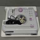 LoMoTive Sewing Machine for Beginners - Portable Electric Hand Mini Sewing Machine 12 Built-In Stitches with 2 Speed Foot Pedal Small Handheld Maquina de Coser Purple