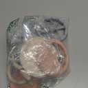 Moonkie Stacks of Circles Soft Teething Toy | Educational Learning Baby Toy | Stacking Ring Toys for Babies Boy and Girl | 7 Piece Teethers Set (multicolored)