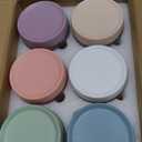 6-Pack Overnight Oats Containers with Lids, 16 OZ Wide Mouth Glass Jars with Airtight Lids, Mason Jars Glass Food Containers for Snack Spice Sugar Food Prep Yogurt