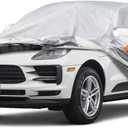 6 Layer SUV Car Cover , Porsche Macan (2014-2025) Waterproof All Weather, Heavy Duty Outdoor Snow Sun Rain Uv Protection