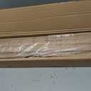 LazBlinds No Drill Cordless Roman Shades for Window, 28.5"W x 64"H, Natural