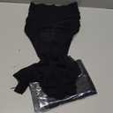 Ultimate Rip Resistant Tights for Women, 40D Semi Sheer High Waist Control Top Indestructible T-Crotch Stockings, M