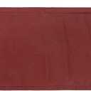 Outdoor Bench Cushion Cover 42 x18 x 3 inch,Water Resistant Cover with Zipper&Ties,Fade-Resistant Slipcover,Patio Porch Swing Cushion Cover Replacement Only,No Insert(Dark Red)