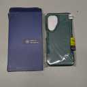 RMOCR Case for Samsung Galaxy A26, Full Body Heavy Duty Rugged Shockproof Protective Phone Cover with Lanyard Strap, Tempered Glass Screen Protector and Camera Lens Cover, Black Matte