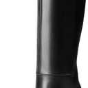 Reitoye Knee High Black Boots Women Sexy Pointed Toe Stiletto Tall Boots Side Zipper Dress Fashion Boots Shoes, Size 11