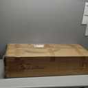 Tall Narrow Bookshelf with 3 Drawers, Arched Bookcase with 4 Legs, 84 inches 5 Tier Skinny Book Shelves with LED Lignts for Living Room, Office, Black